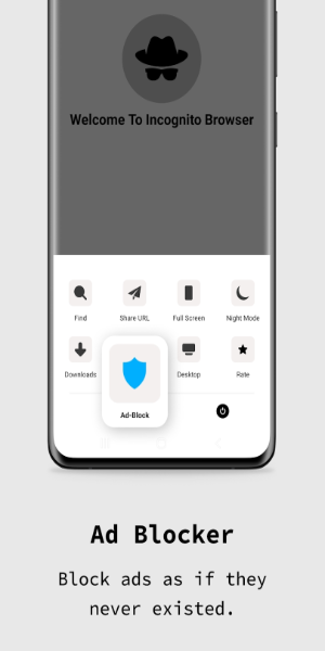Private Browser: Incognito Tangkapan skrin 1