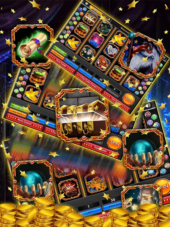 Cash Wizard Slots: Free應用截圖第1張
