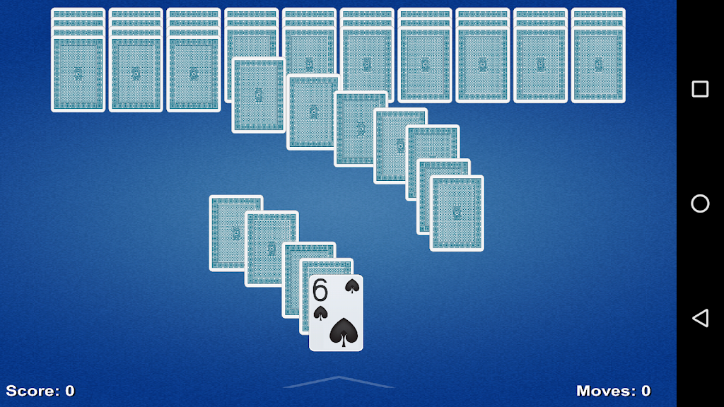 Spider Solitaire Game Captura de pantalla 2