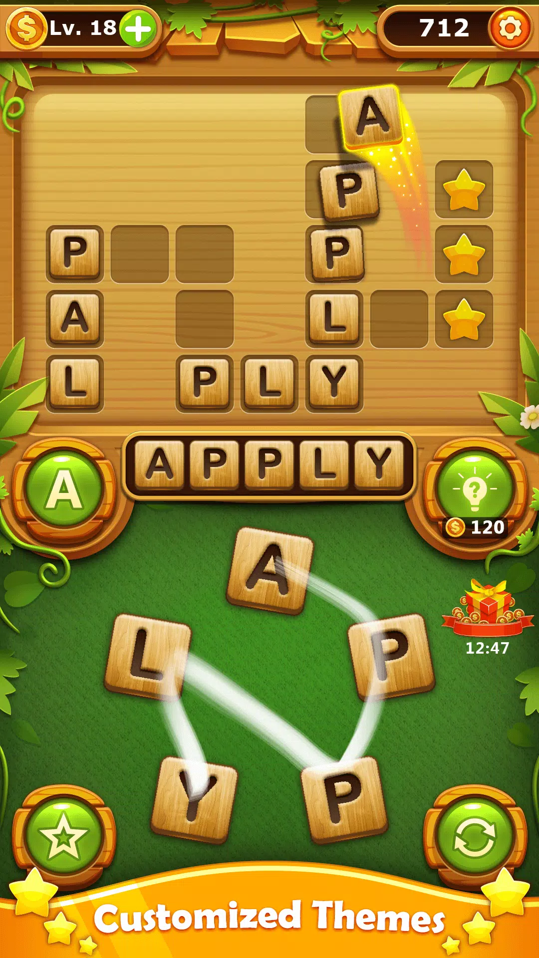Word Cross Puzzle: オフラインワードゲーム スクリーンショット 3