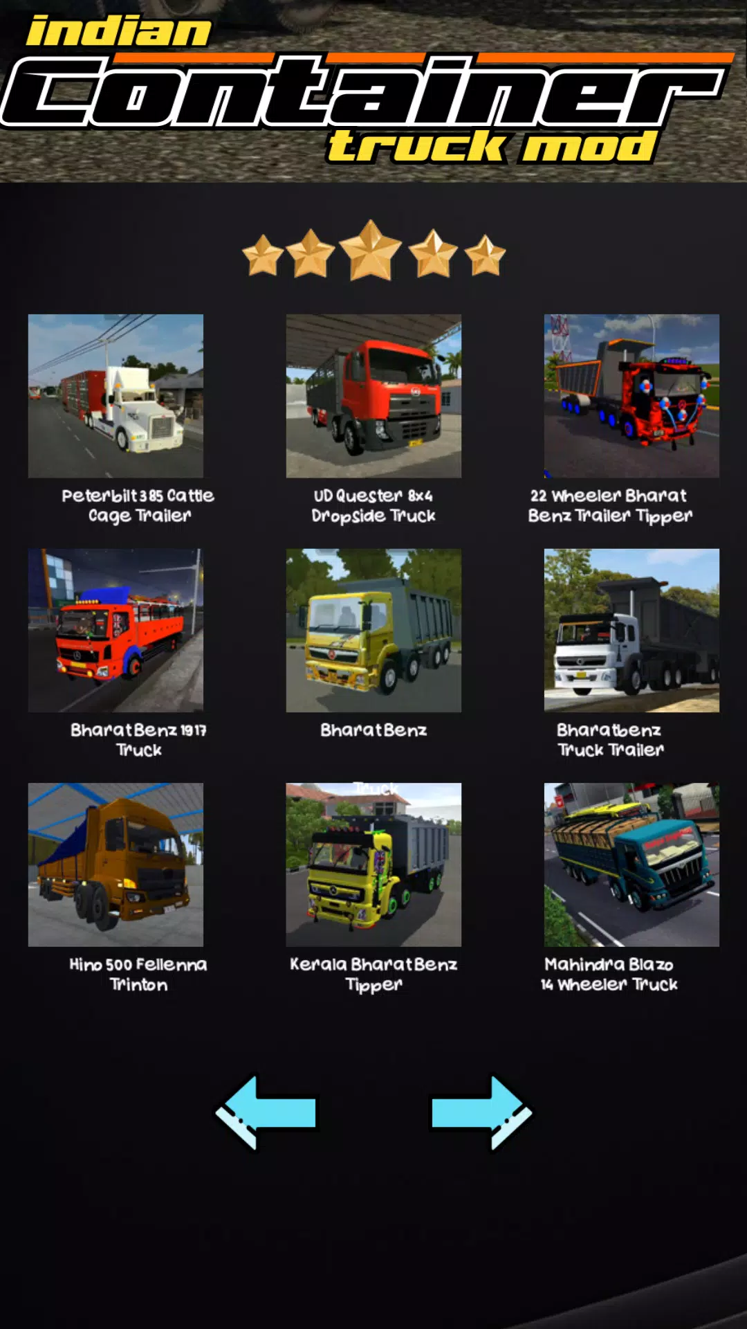 Indian Container Truck Mod Скриншот 3