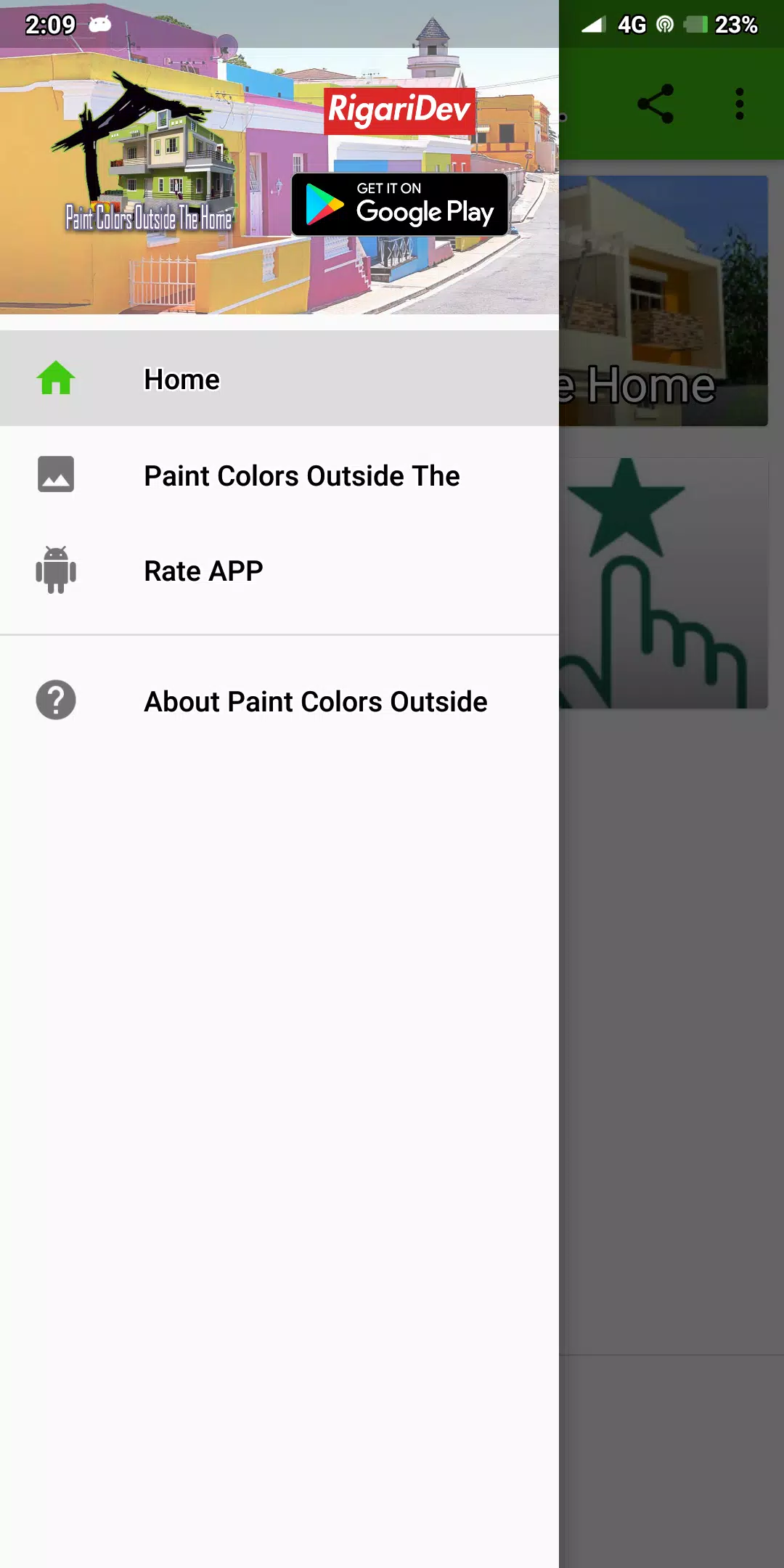 Paint Colors Outside The Home Скриншот 0