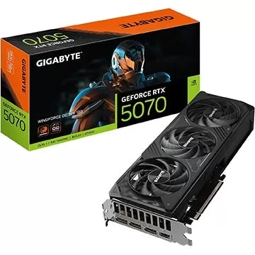 Gigabyte RTX 5070 Windforce OC GPU