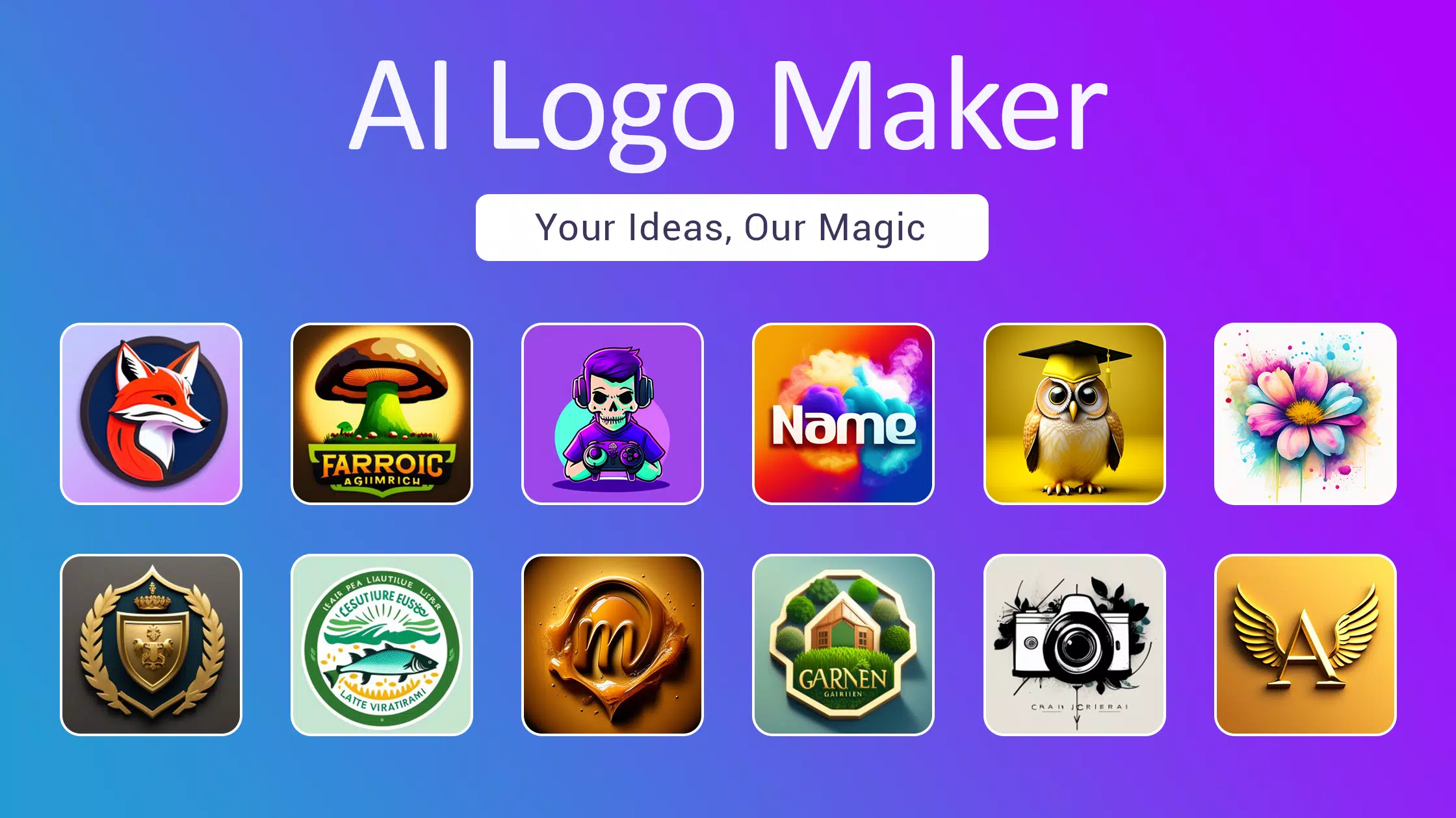 Logo maker AI Logo generator স্ক্রিনশট 0