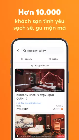 Go2Joy - Hourly Booking App Captura de tela 3