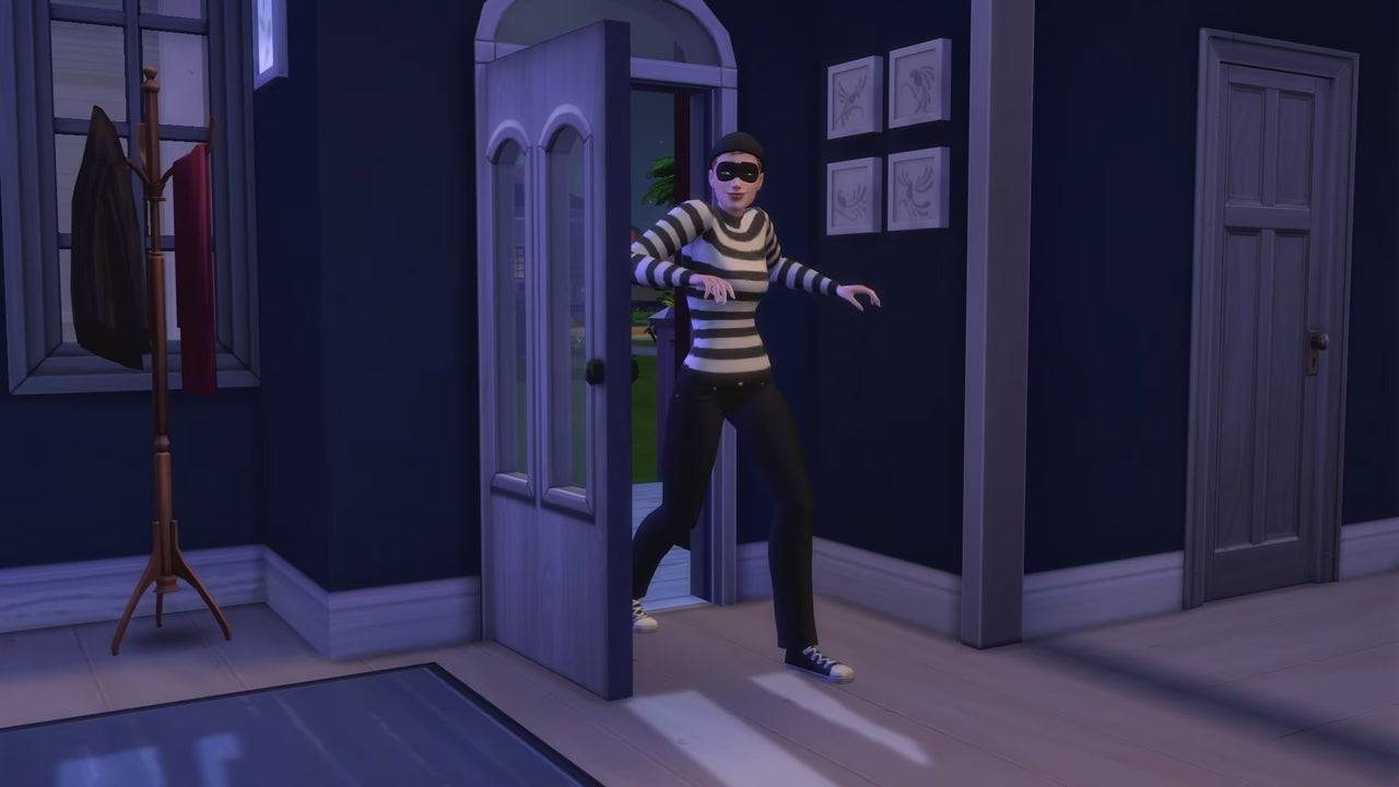 The Burglar in The Sims 4, over 10 years after its release. Image credit: EA.