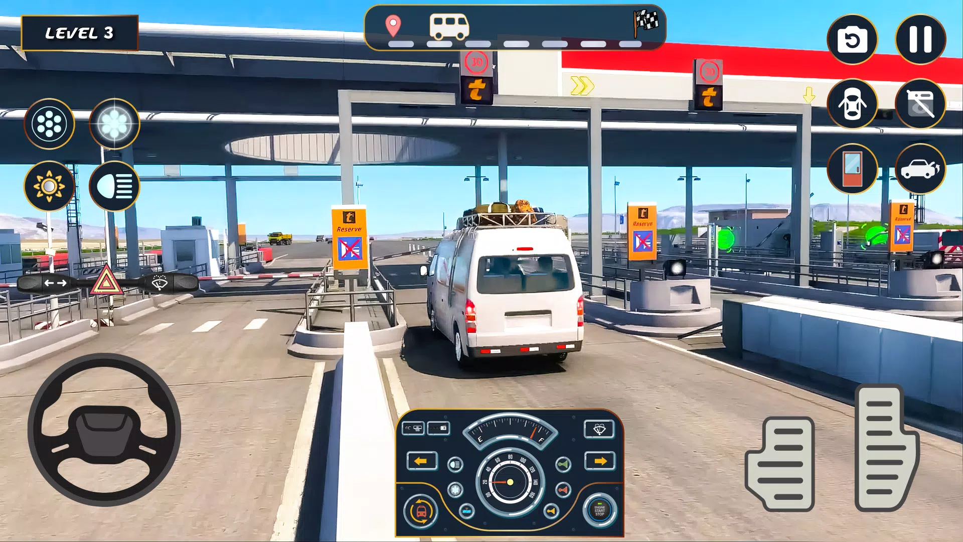 Van Simulator Dubai Van Games Captura de pantalla 3