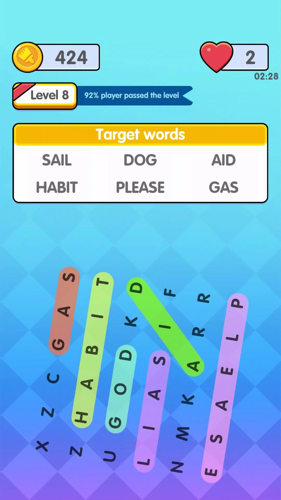Find the Word スクリーンショット 2