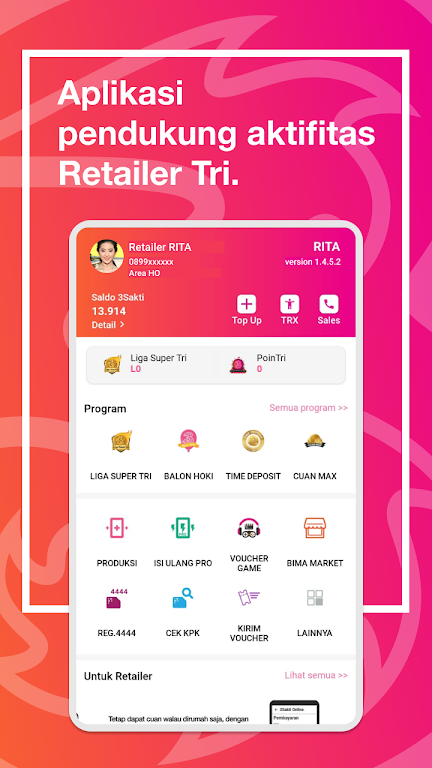 RITA: Informasi & Aktivitas Re ภาพหน้าจอ 0