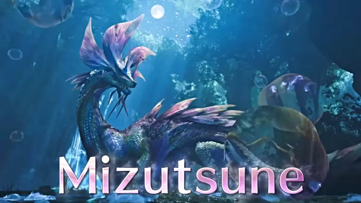 Monster Hunter Wilds의 Mizutsune Ambush