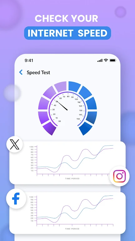 4G Lte Only: Speed test应用截图第3张