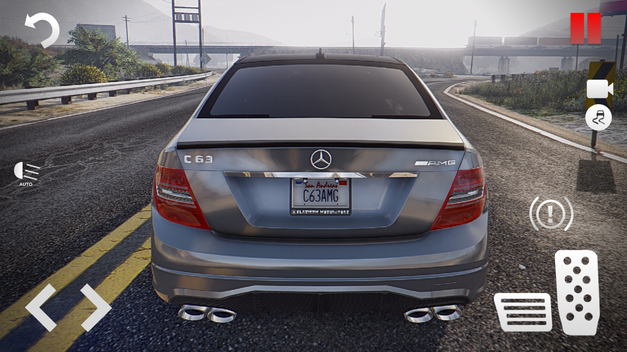 Car Driver Mercedes C-Class 63應用截圖第1張