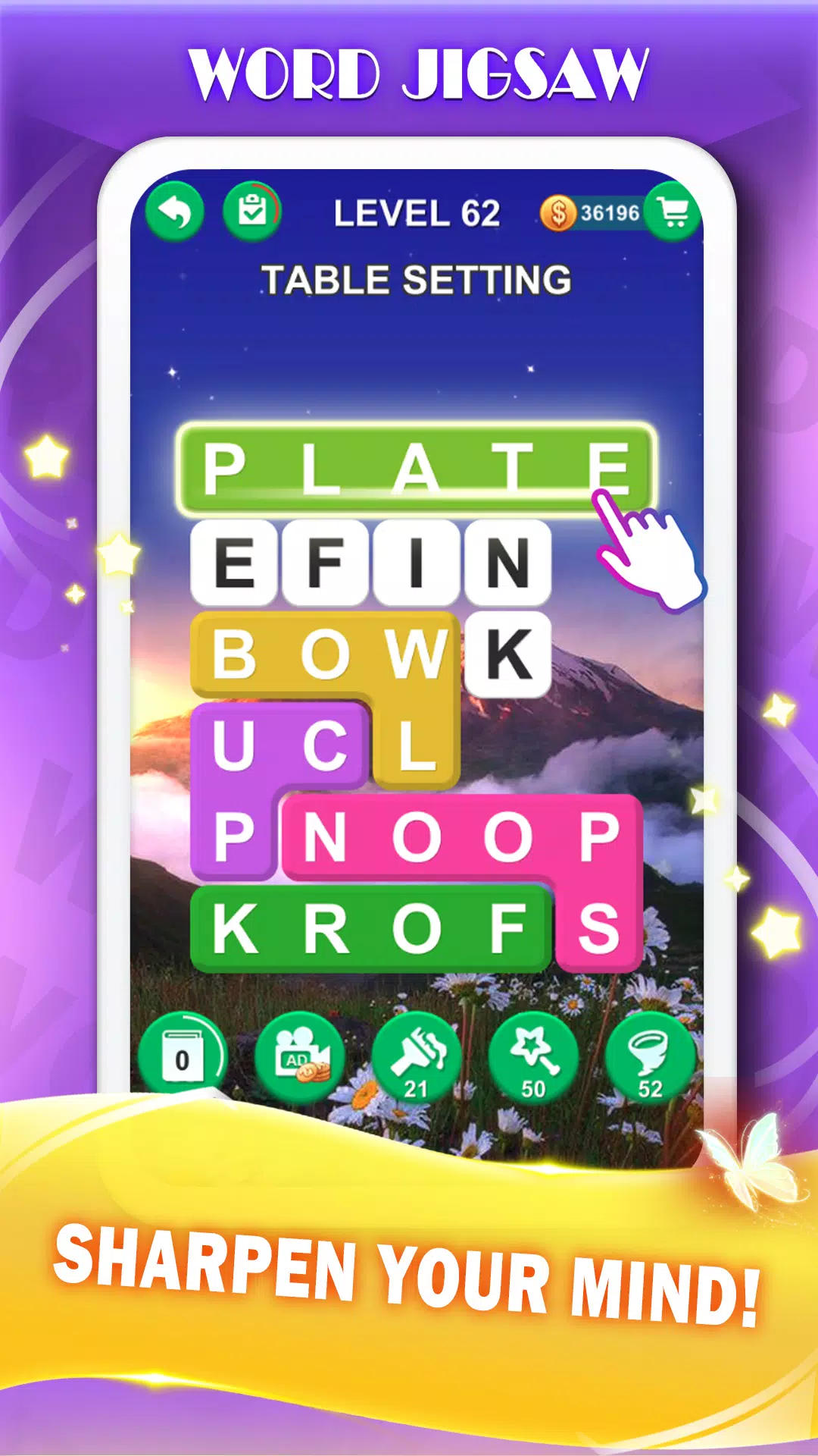 Word Jigsaw Puzzle Captura de tela 2