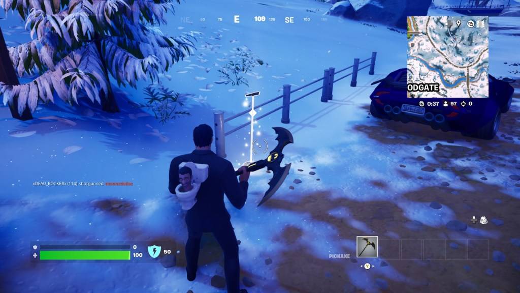 Fortnite Winterfest Microphone Stand