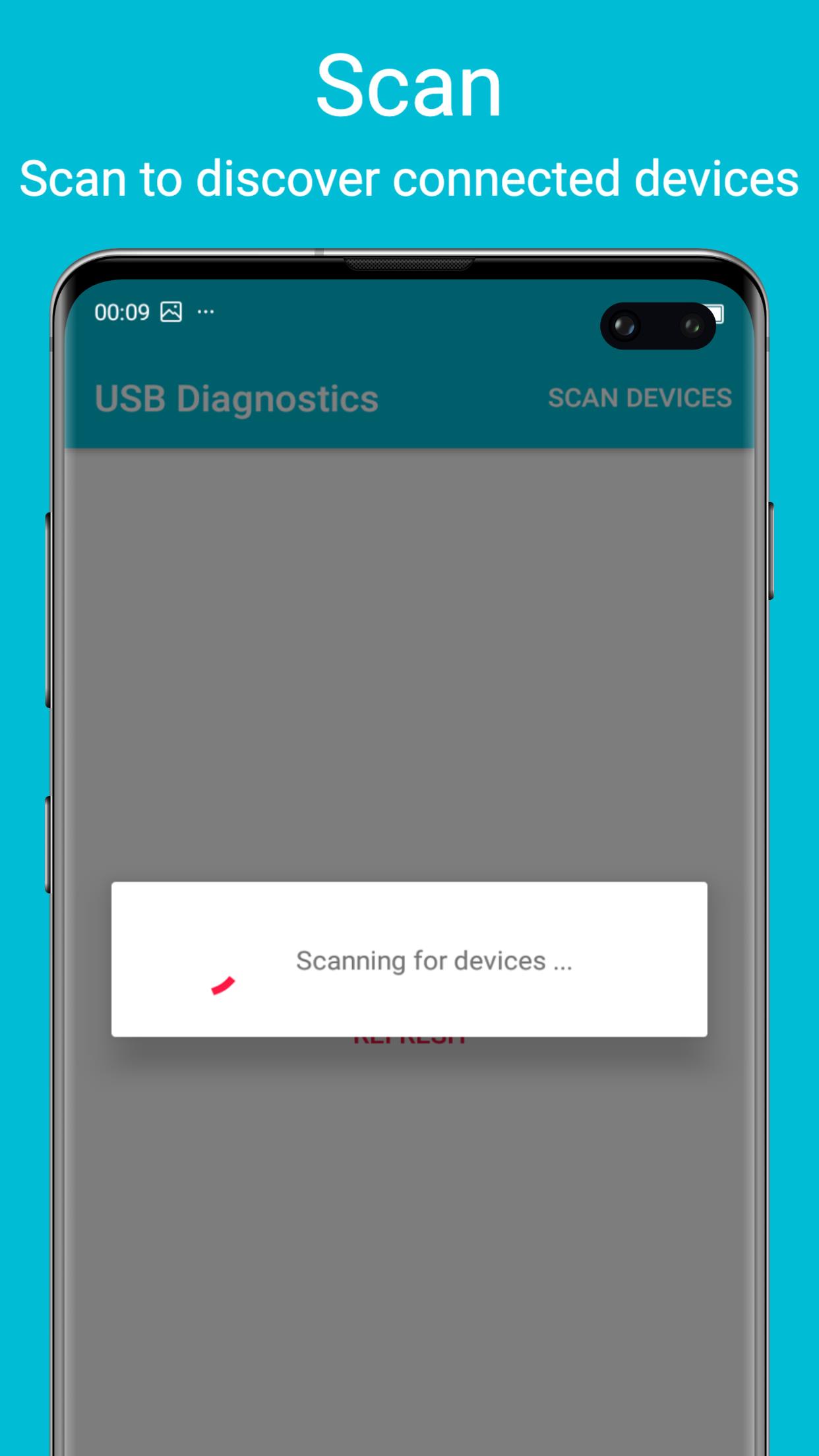 USB diagnostics Captura de pantalla 0