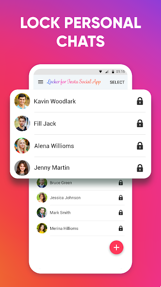 Locker for Insta Social App Mod Tangkapan skrin 2