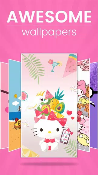 Kawaii Cute Wallpaper: Cutely Captura de pantalla 0