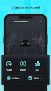 Schermata GPS Speedometer: Speed Tracker 1