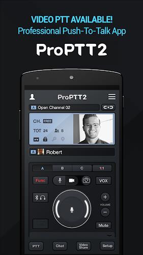ProPTT2 Video Push-To-Talk Скриншот 0