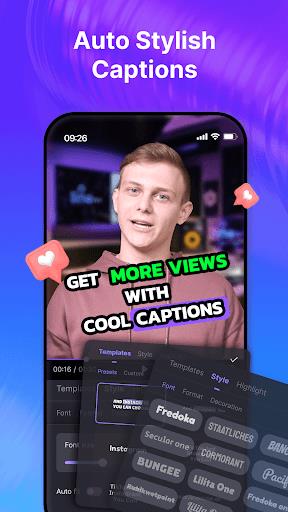 Blink Captions by Vozo AI Screenshot 1