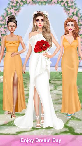 Schermata Wedding Dress up Girls Games 0