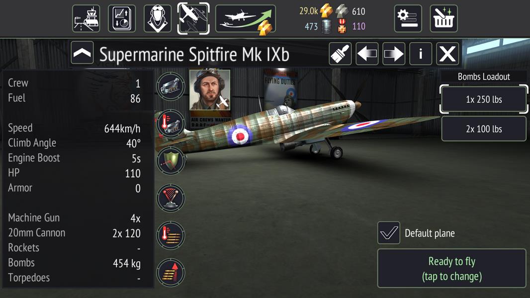 Warplanes: WW2 Dogfight應用截圖第0張