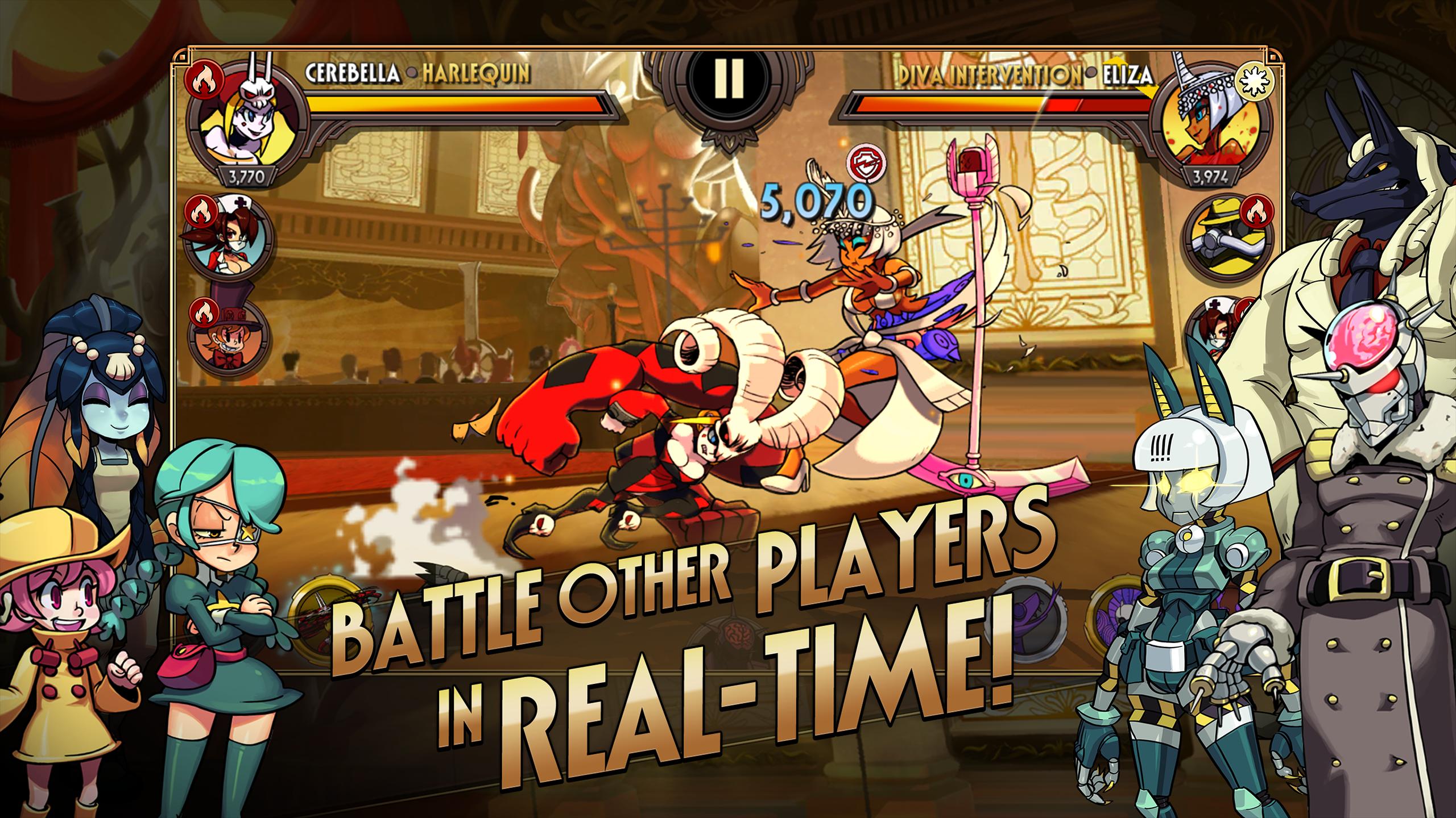Skullgirls：格斗RPG应用截图第1张