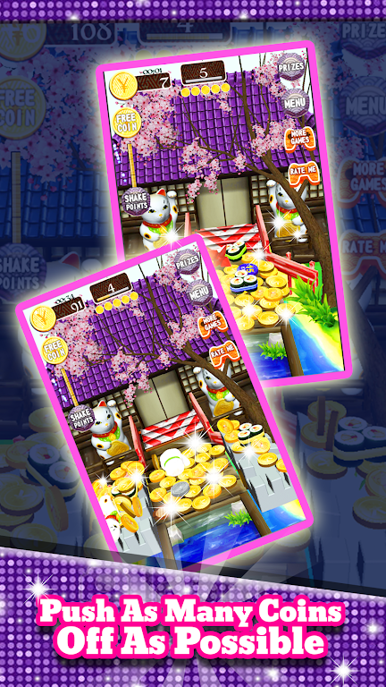 Coin Japan Pusher Fever Mania Captura de pantalla 2