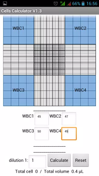 Cells Calculator スクリーンショット 0