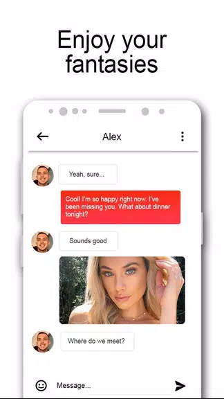 Hot flirt today - match dating chat Captura de tela 1