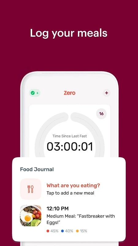 Zero - Intermittent Fasting Скриншот 2