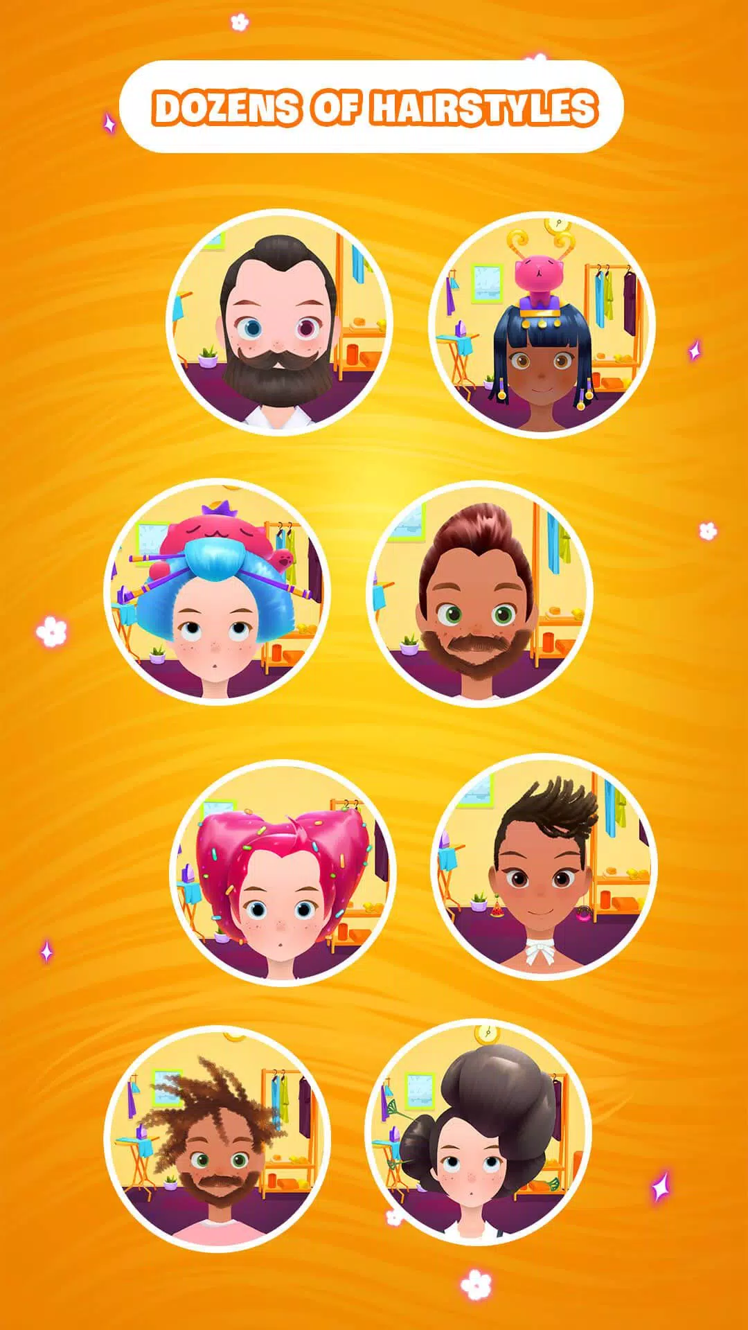 Hair salon games : Hairdresser Schermafbeelding 3