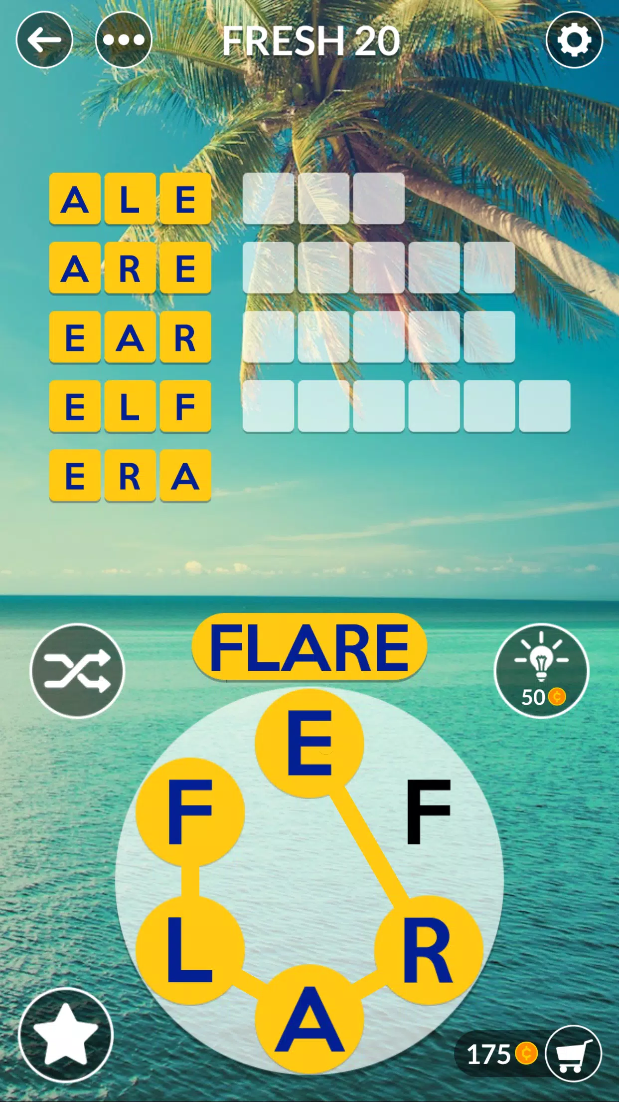 Wordscapes Uncrossed 스크린샷 0