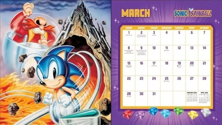 Sonic The Hedgehog嘲笑35周年计划,并带有新的日历和艺术