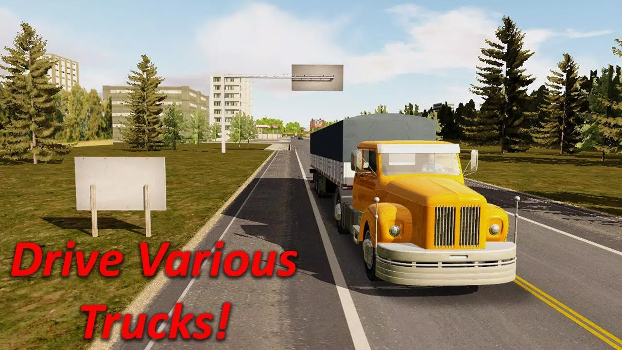 Heavy Truck Simulator Captura de pantalla 3