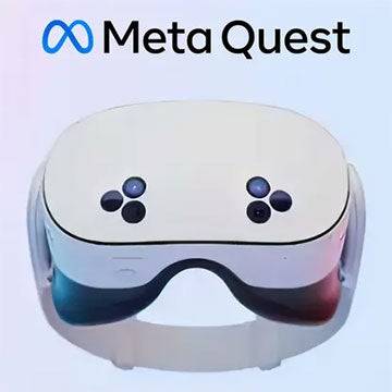 Meta Quest 3S VR头显搭配蝙蝠侠阿卡姆阴影同捆套装