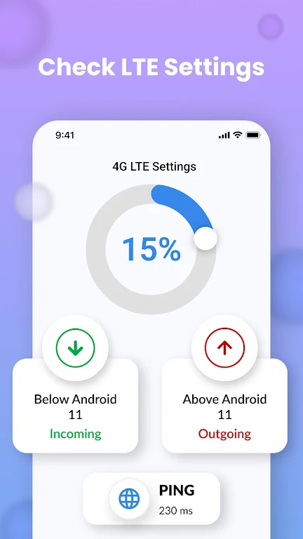 4G Lte Only: Speed test应用截图第2张