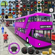 US Bus Simulator Bus Games 3D Скриншот 2