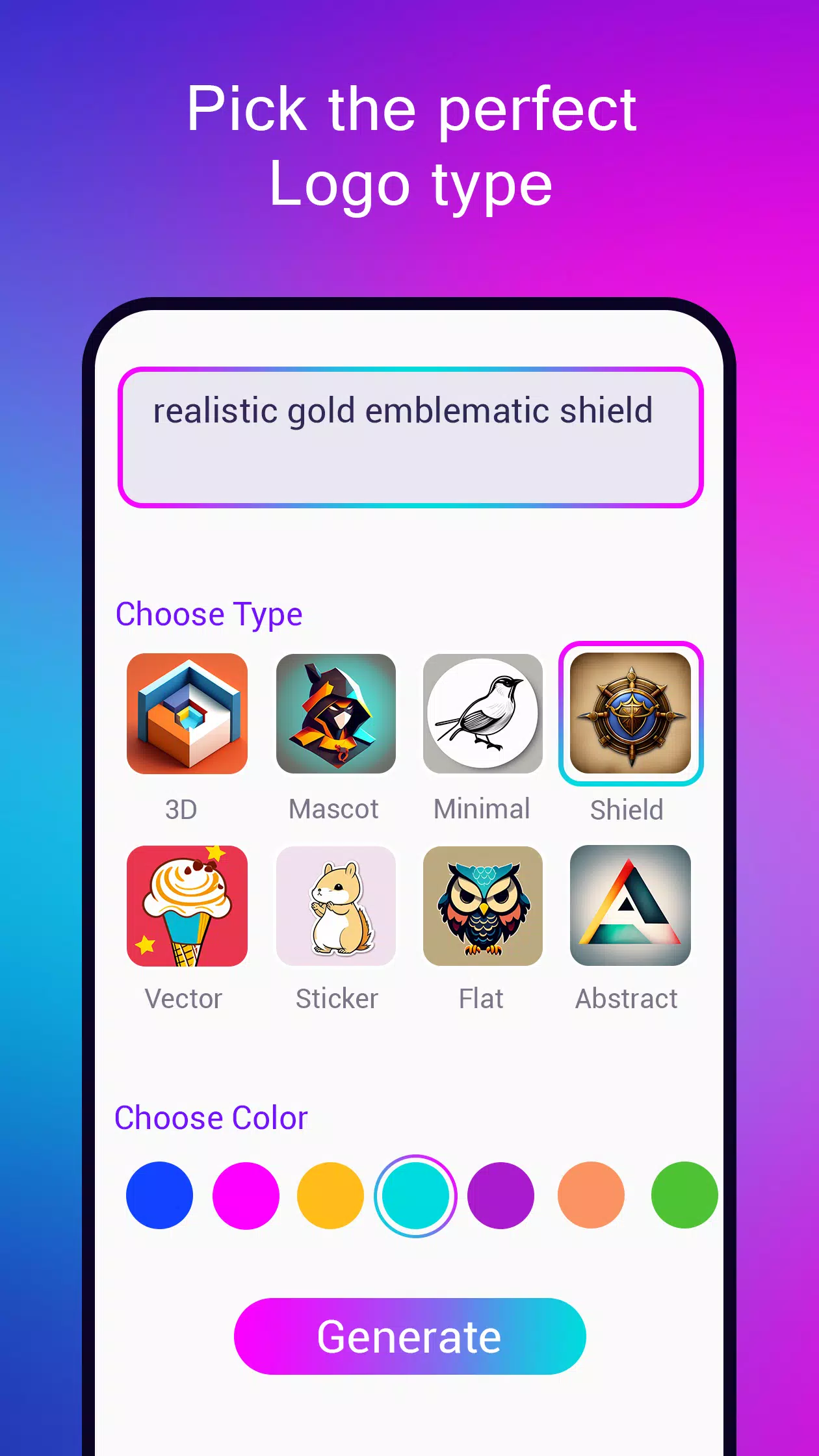 Logo maker AI Logo generator স্ক্রিনশট 2