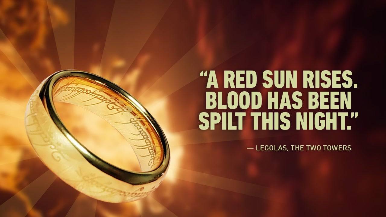 勒苟拉斯解讀紅色日出