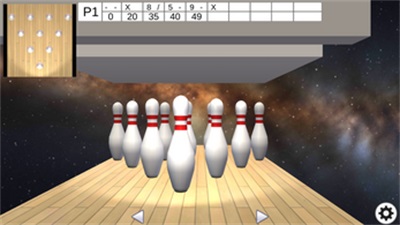 Super! 10-Pin Bowling Screenshot 0
