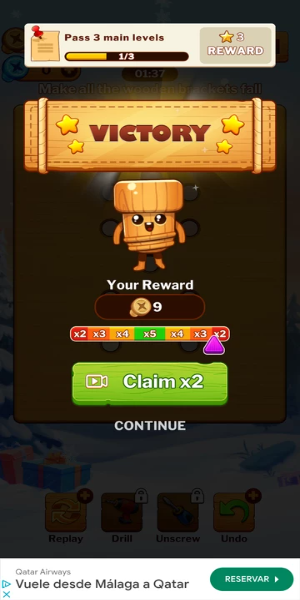 Wood Nuts Game: Unscrew Puzzle應用截圖第2張