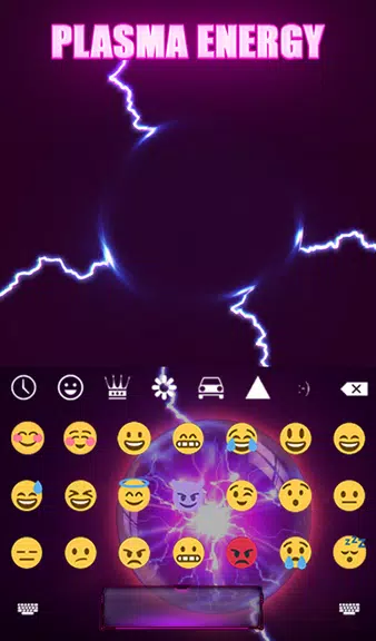 Plasma Keyboard & Wallpaper Captura de tela 3