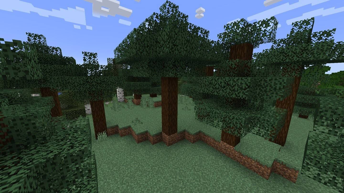 Spruce Wood in Minecraft