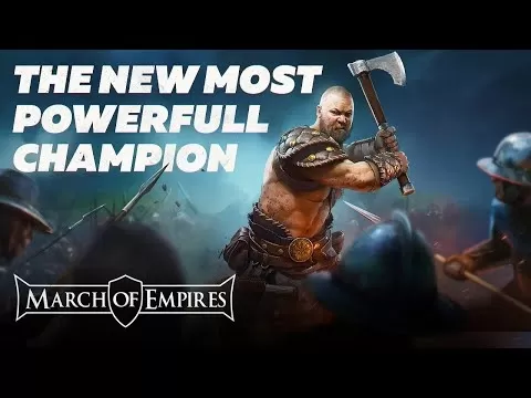 Hafthor Bjornssonが『March of Empires』のプレイアブルチャンピオンとして参戦