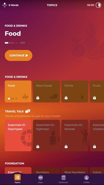 Drops: Learn French language and words for free ဖန်သားပြင်ဓာတ်ပုံ 3
