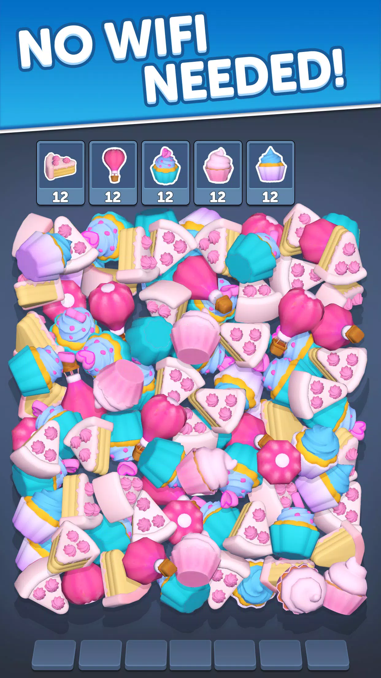 Triple Match: 3D Wonderland Captura de pantalla 2