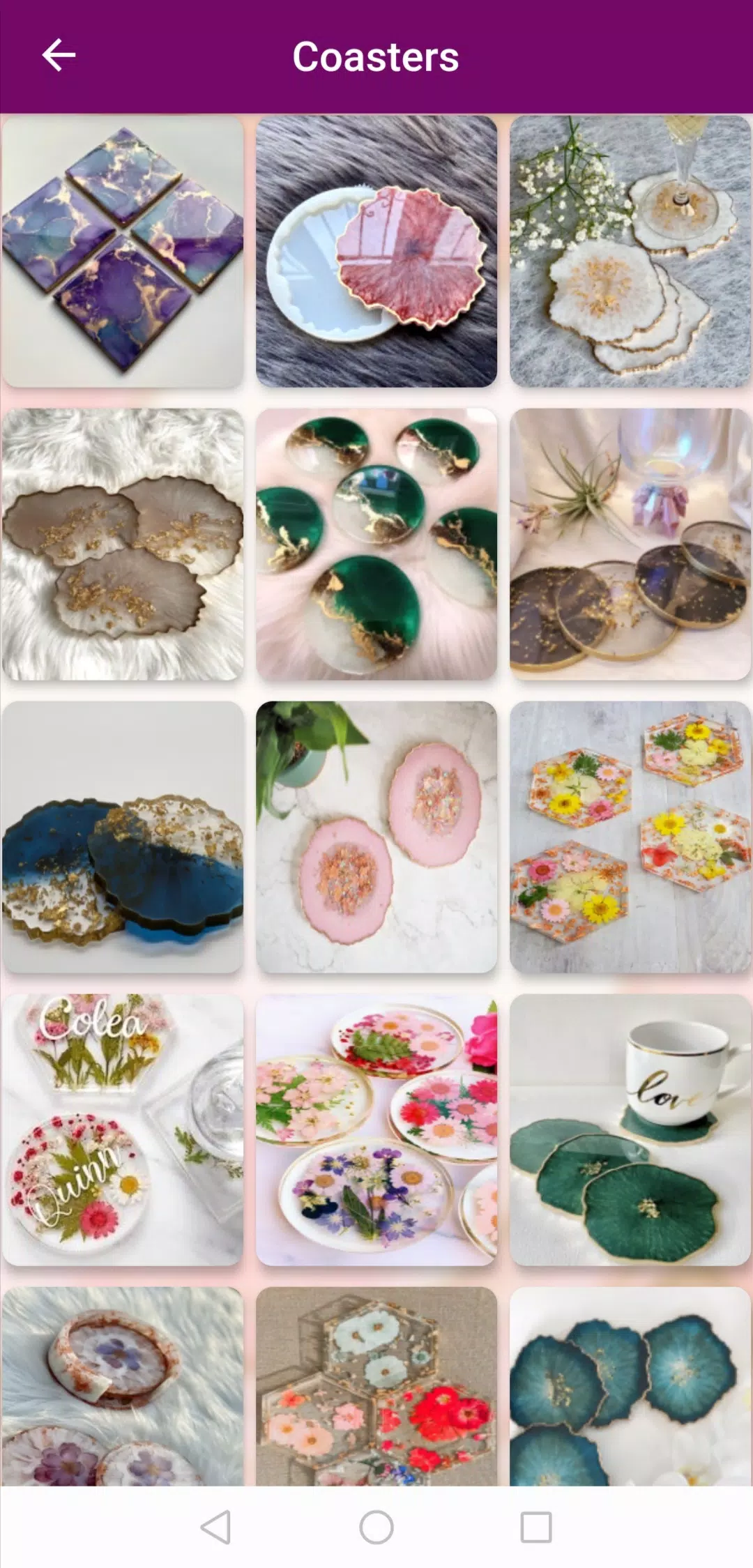 Schermata Epoxy Resin Art Ideas 1