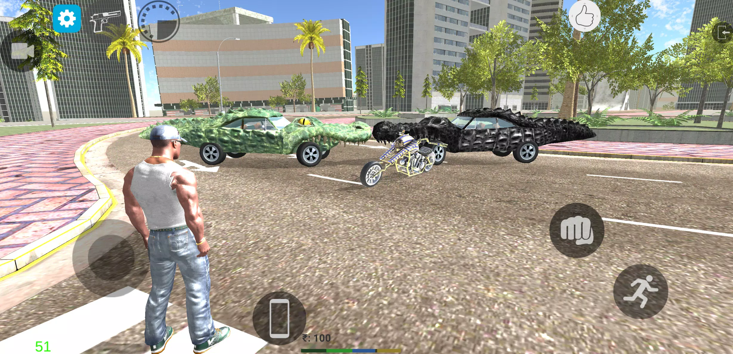 Indian Bikes Riding 3D Скриншот 0