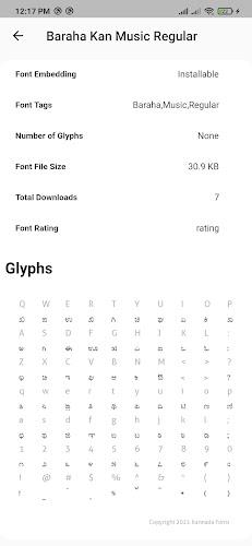 Kannada Fonts ဖန်သားပြင်ဓာတ်ပုံ 3